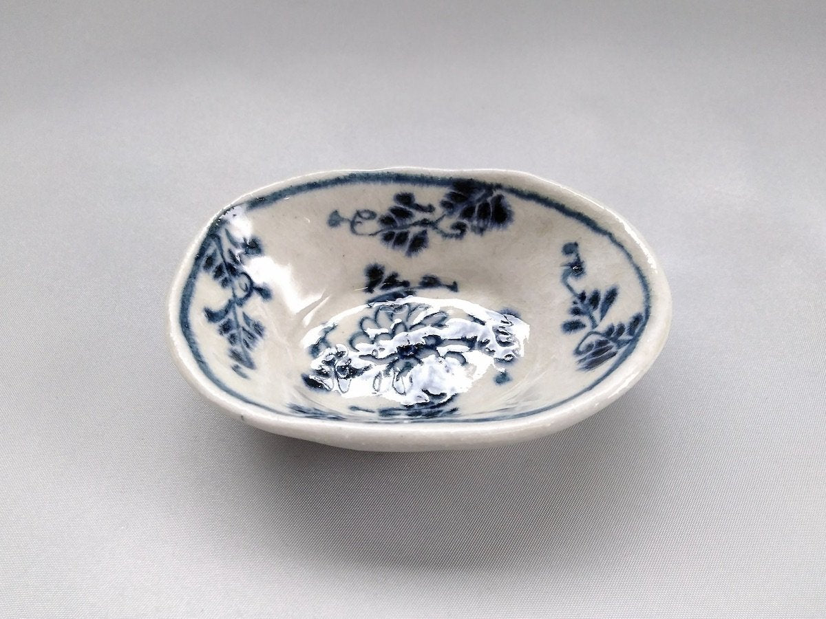 安南楕円珍味【宗山窯】