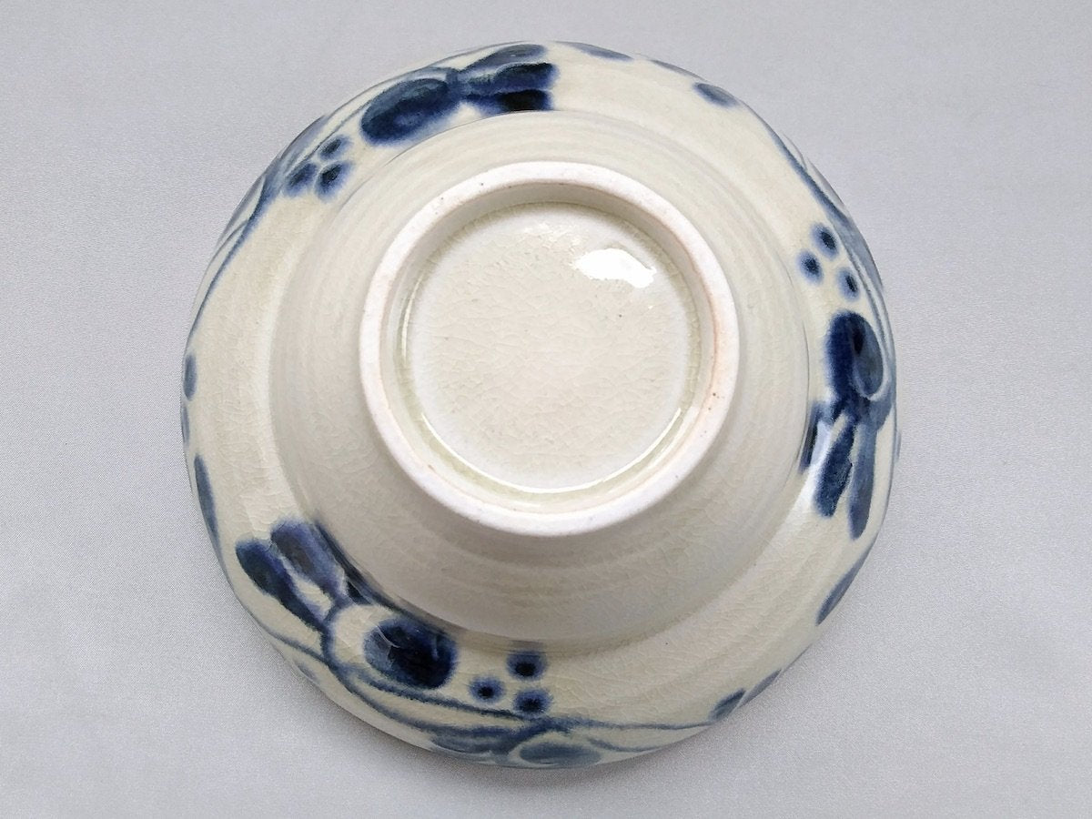 安南つる唐草ワイドリム鉢【宗山窯】