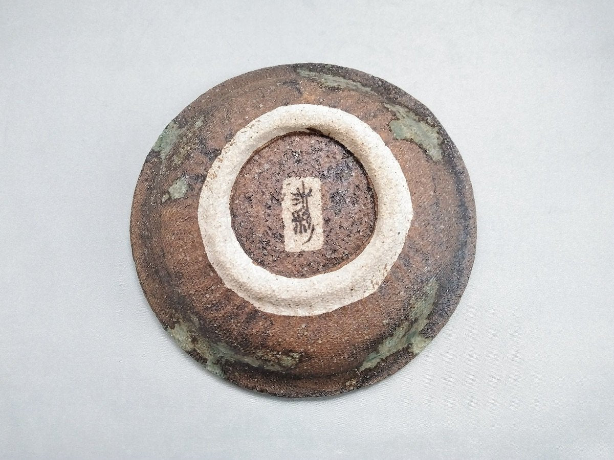 染付花紋5寸皿【洸彩窯】