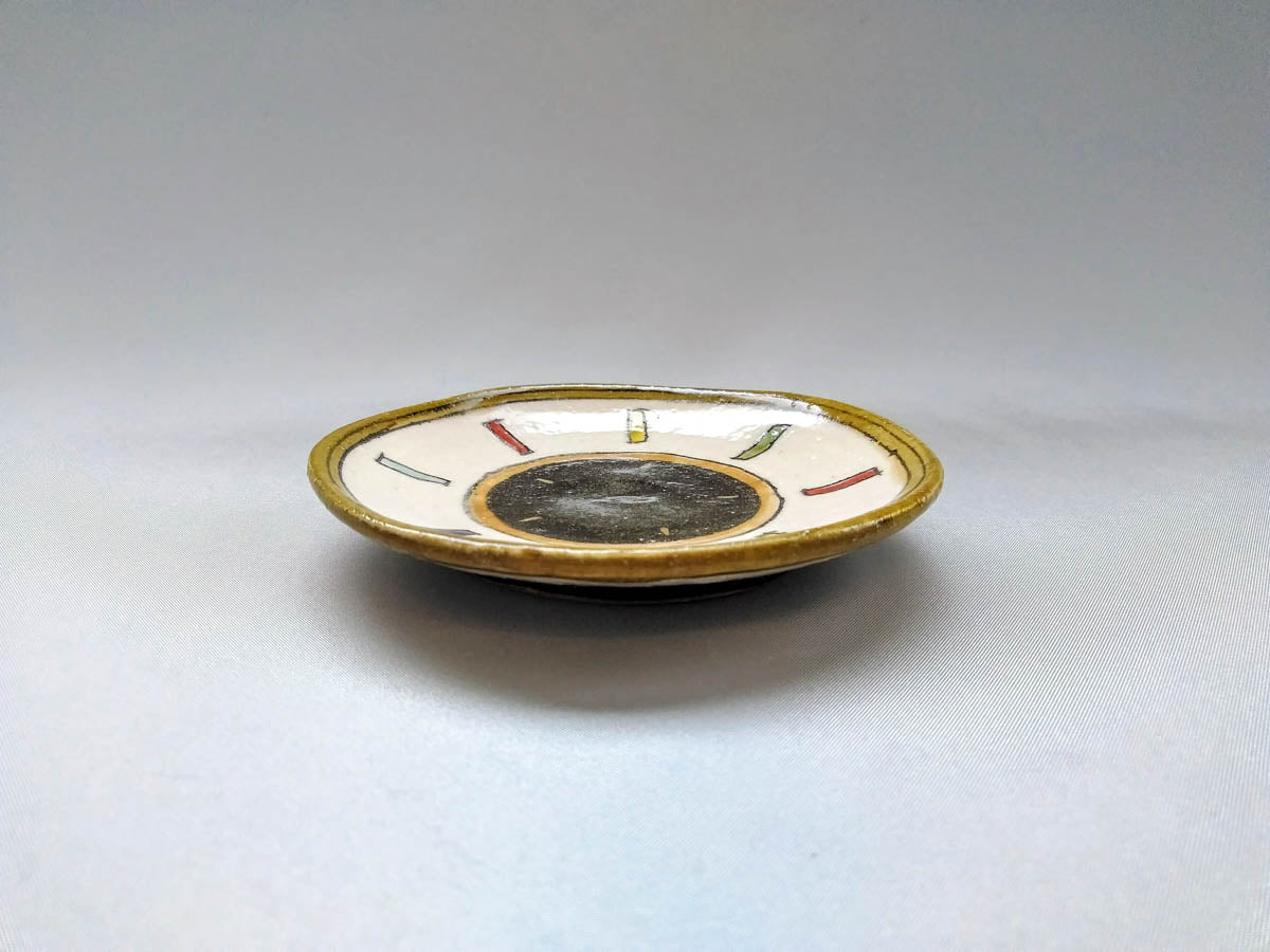 丸小皿 三色【加藤淳】