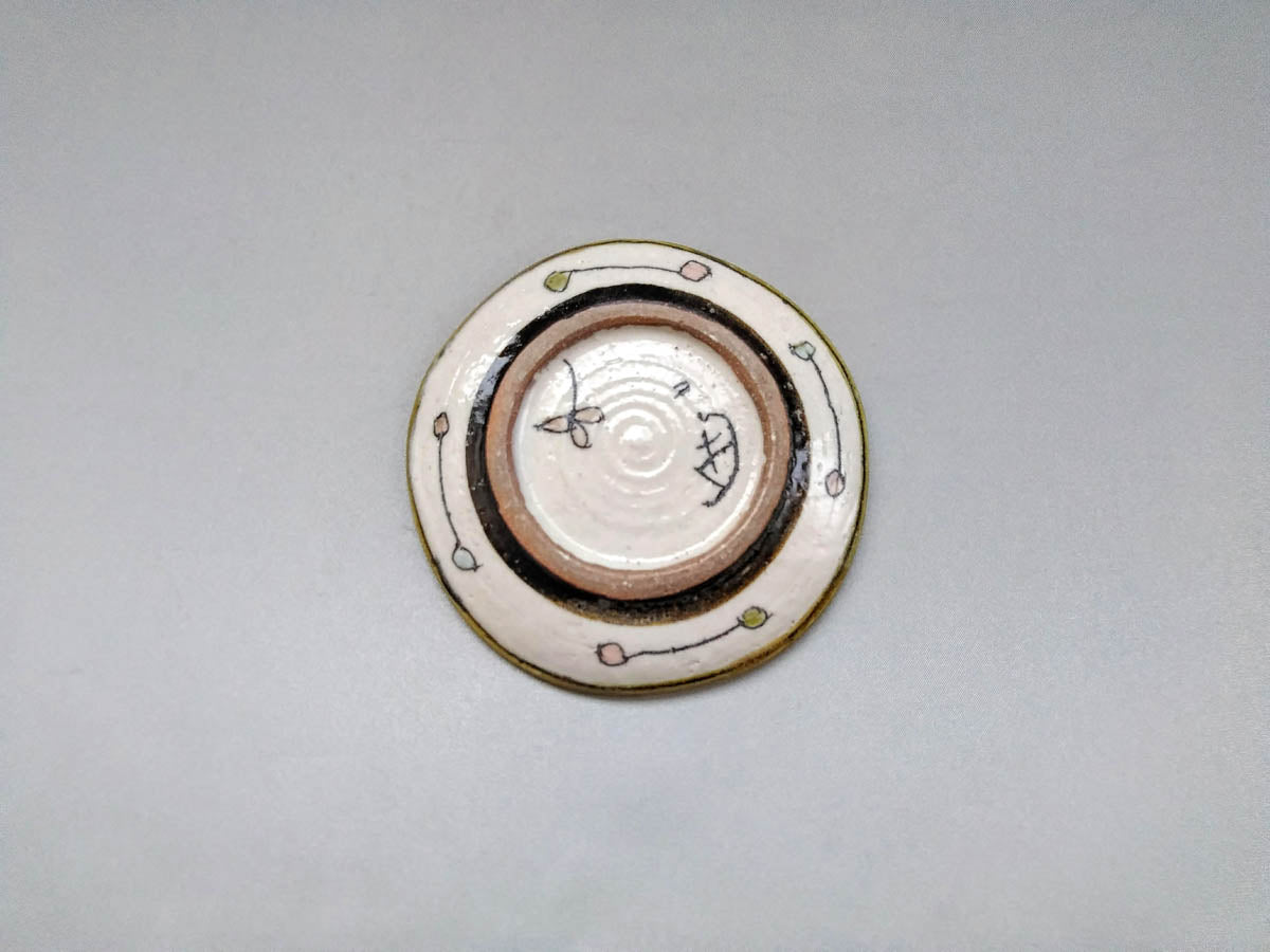 丸小皿 三色【加藤淳】