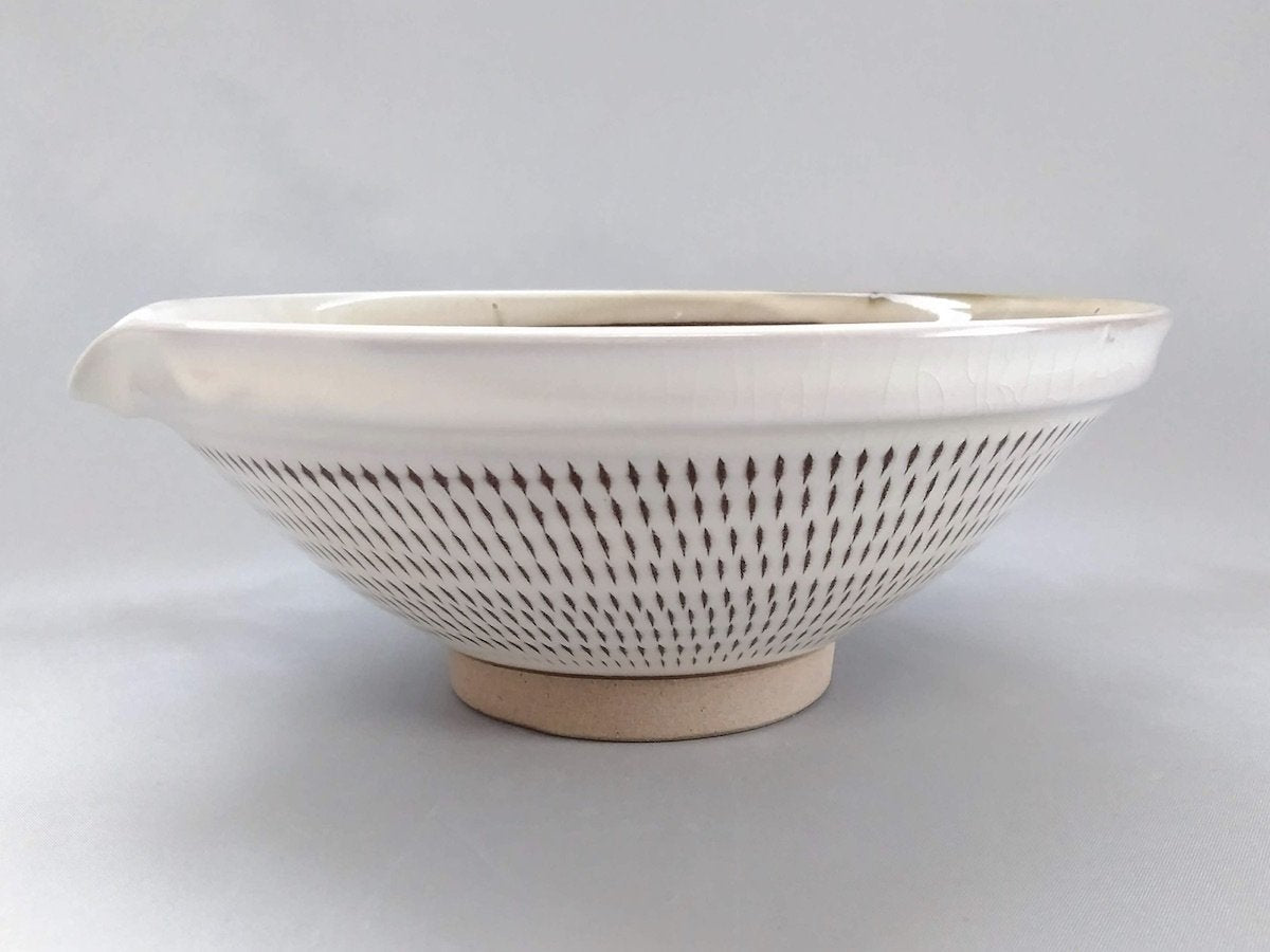 とびかんな片口すり鉢大【宝山窯】