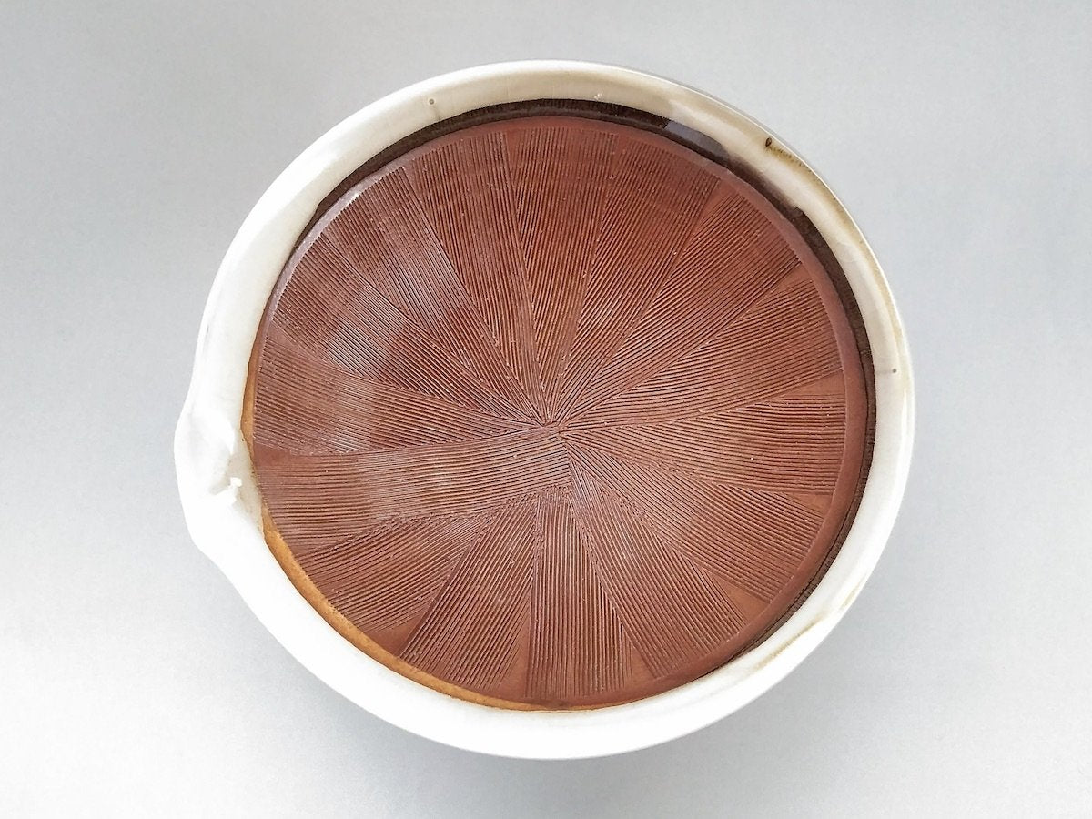 とびかんな片口すり鉢大【宝山窯】