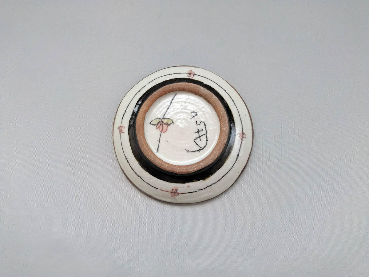 丸小皿 蓮【加藤淳】