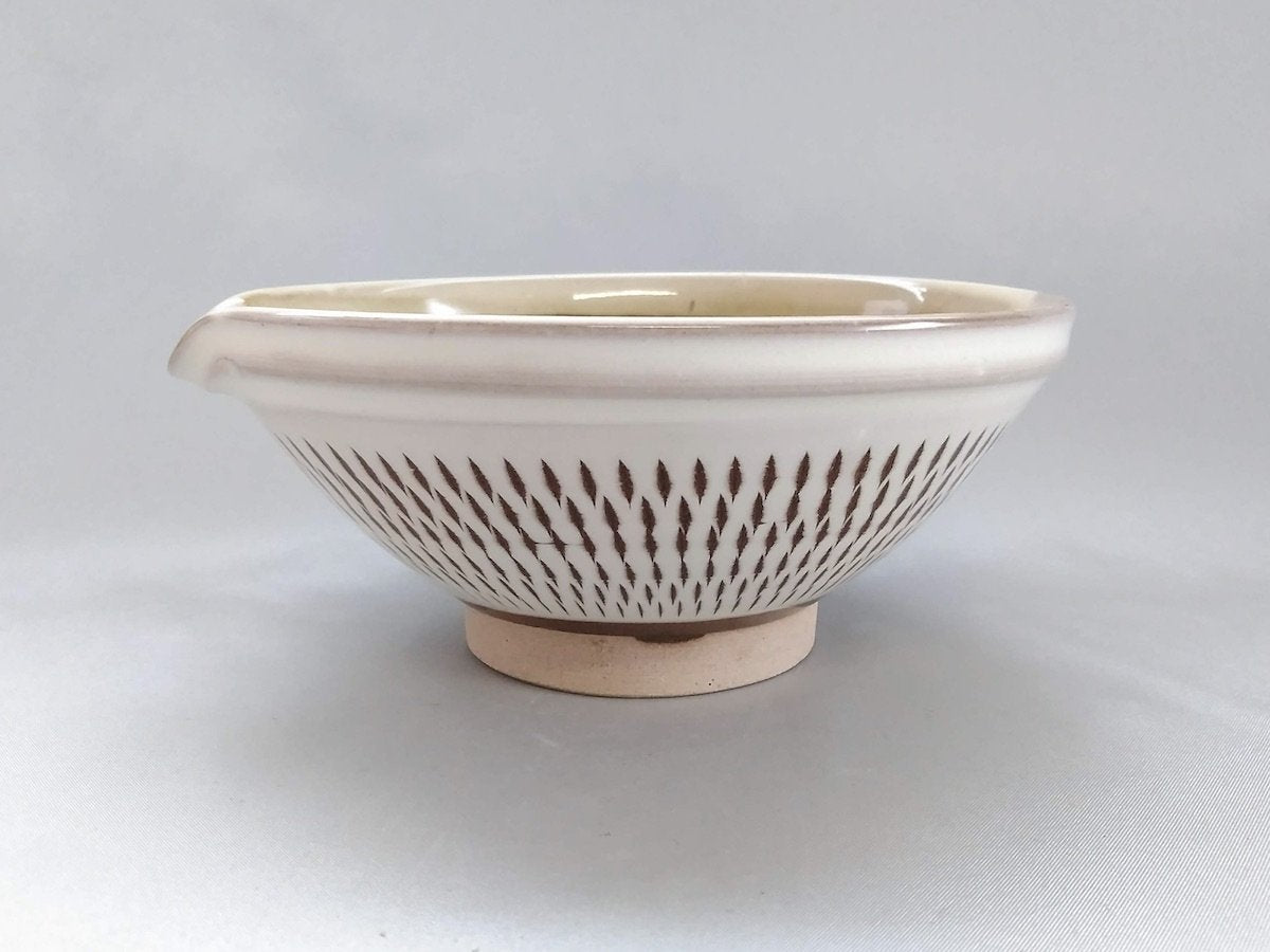 とびかんな片口すり鉢中【宝山窯】