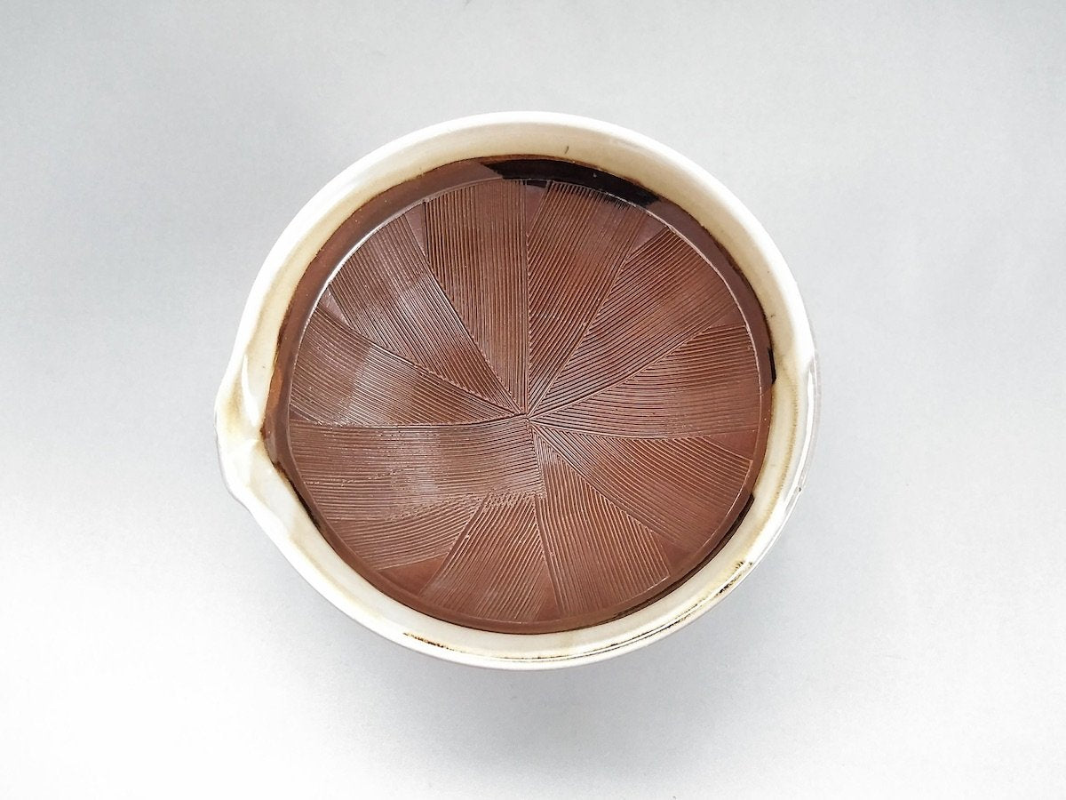 とびかんな片口すり鉢中【宝山窯】