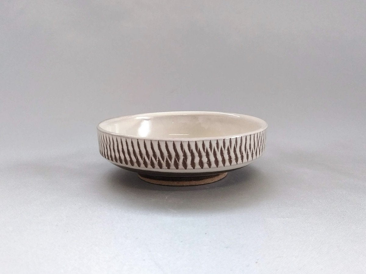 とびかんな切立小皿【宝山窯】