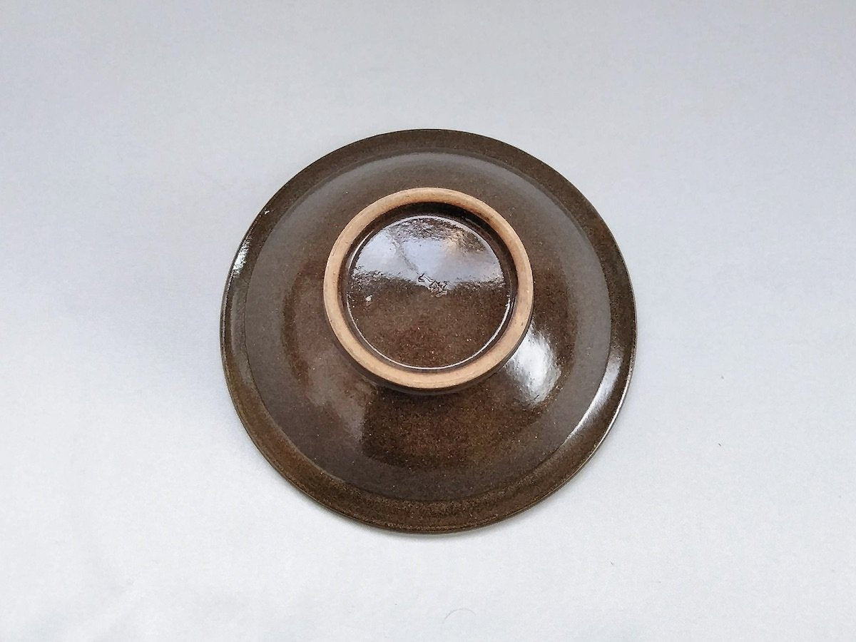 とびかんな4.5寸リム鉢【宝山窯】