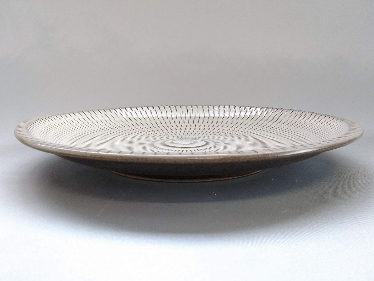 とびかんな8寸皿【宝山窯】