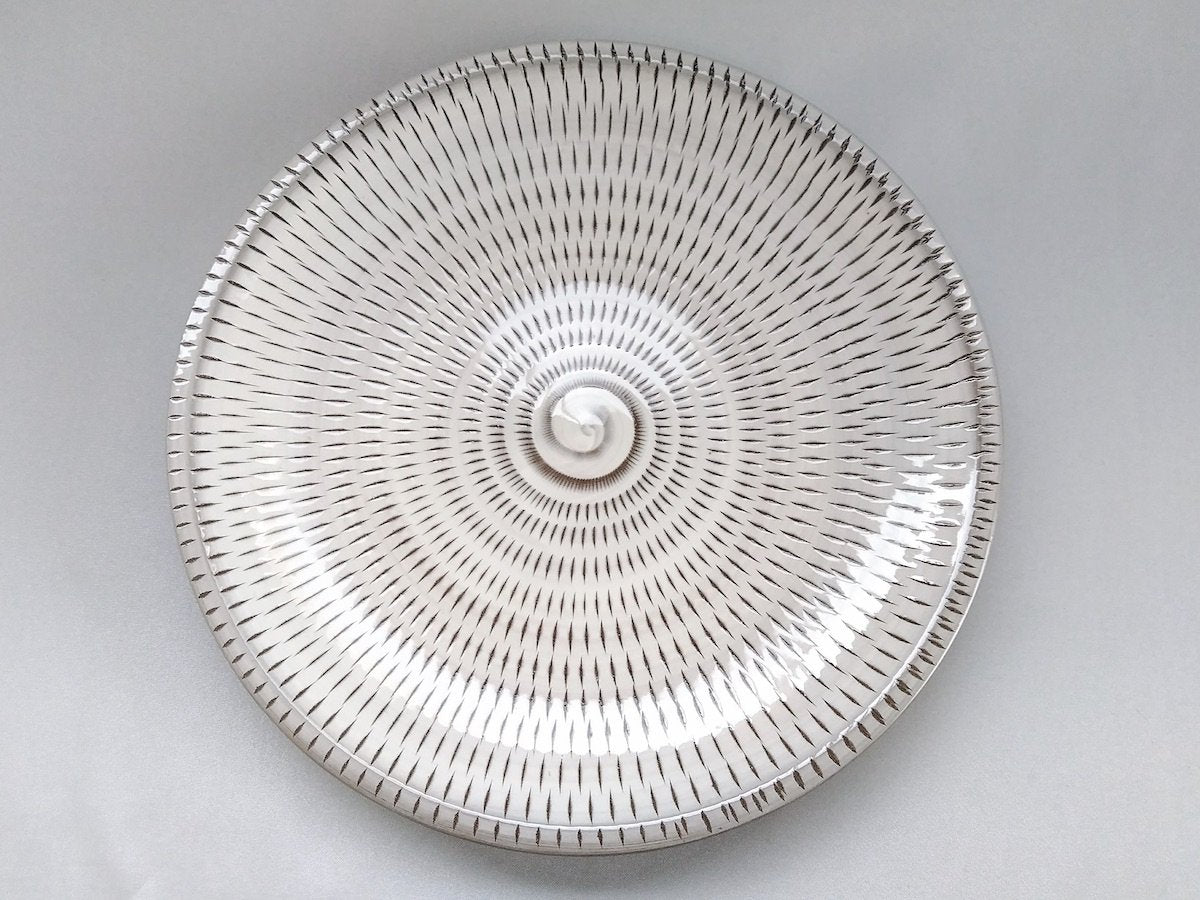 とびかんな8寸皿【宝山窯】