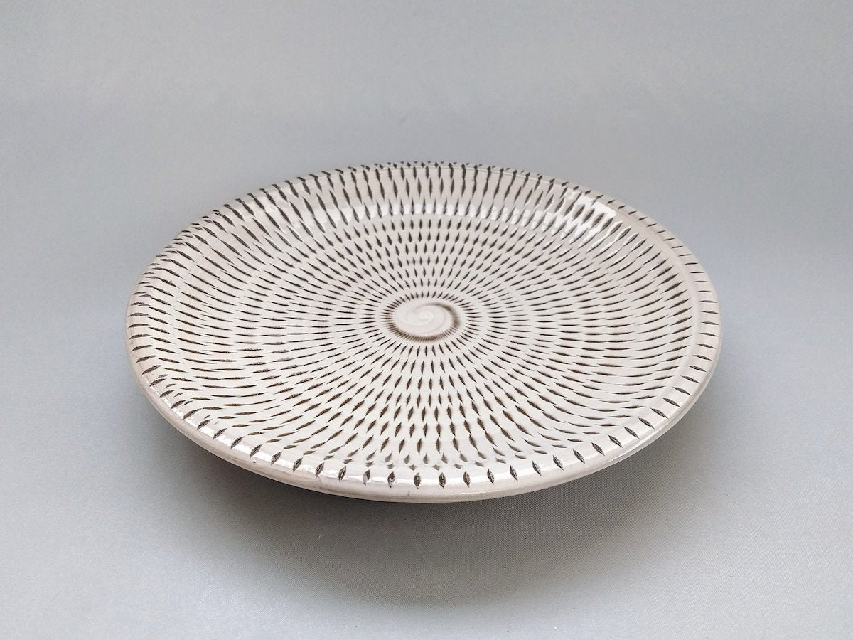 とびかんな7寸皿【宝山窯】