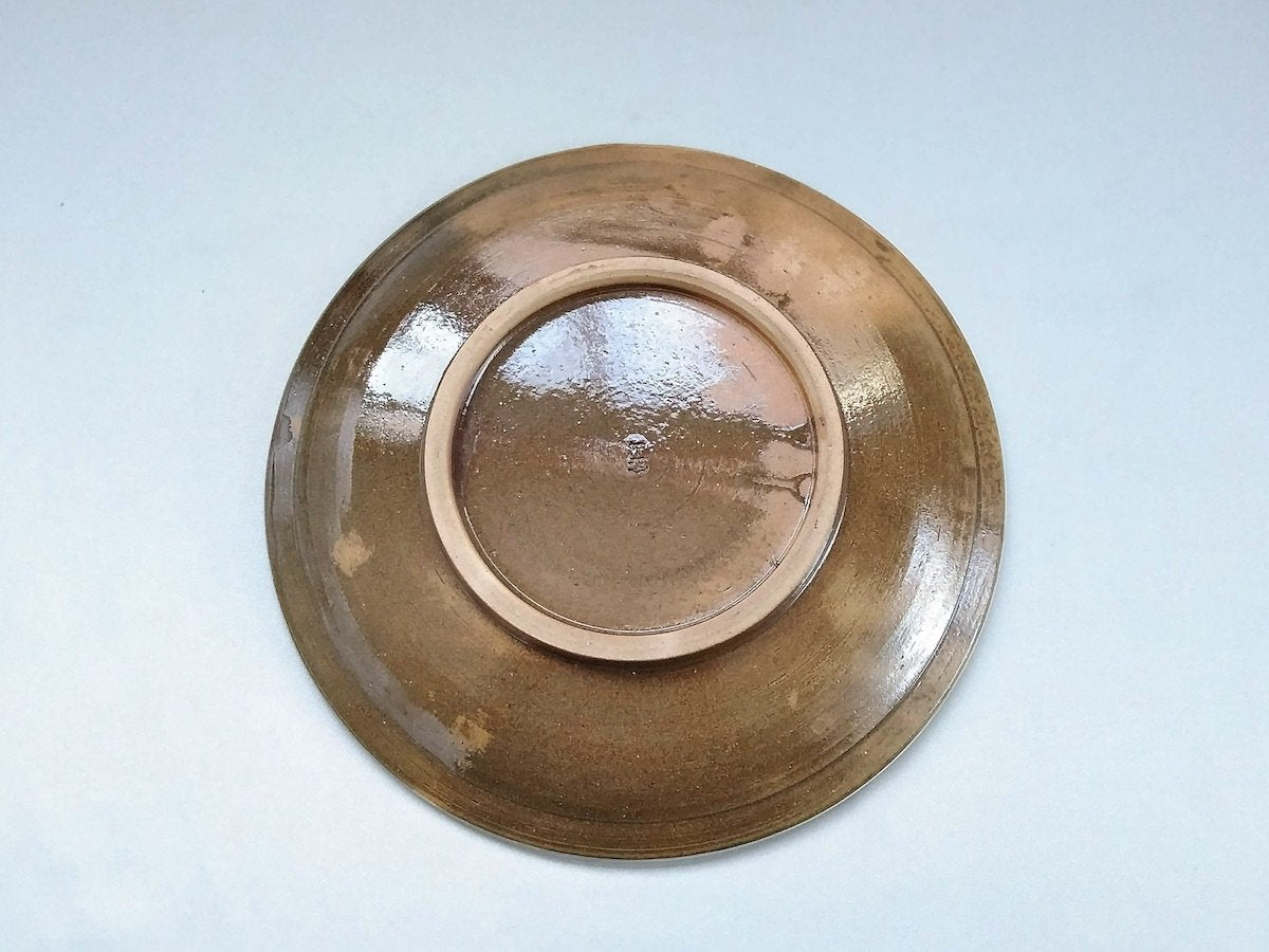 とびかんな7寸皿【宝山窯】