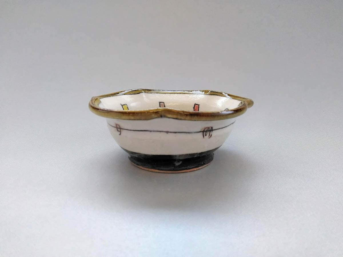 輪花小鉢 三色【加藤淳】