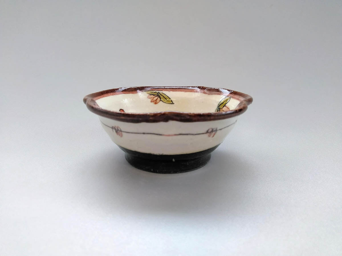 輪花小鉢 蓮【加藤淳】