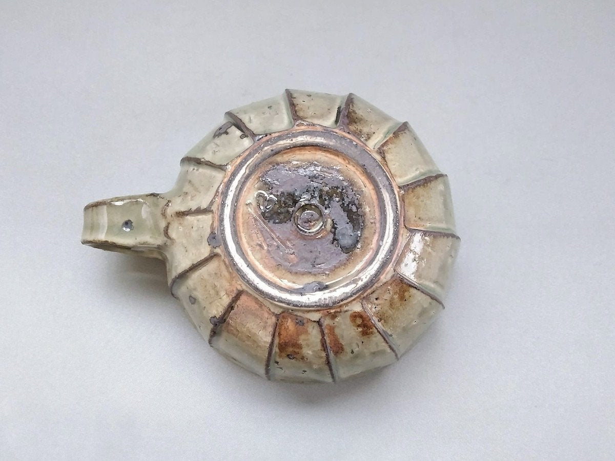 野浅葱面取スープカップ【山本泰三】