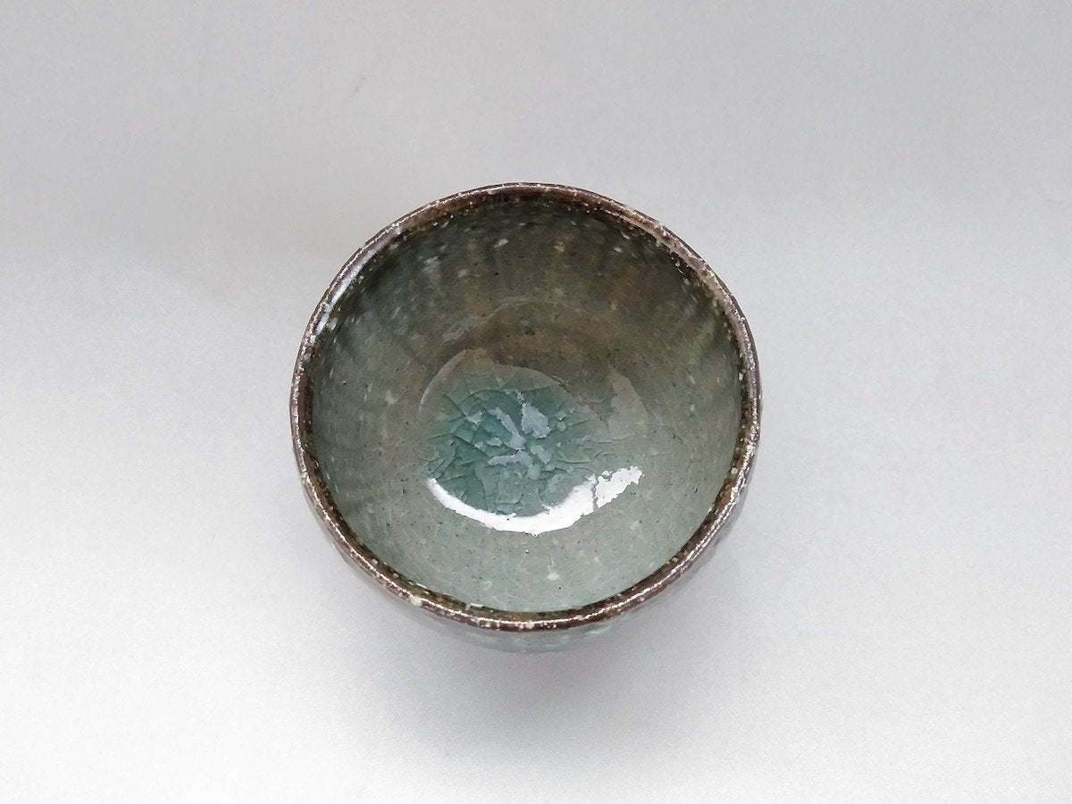 信古灰彩湯呑【山本泰三】