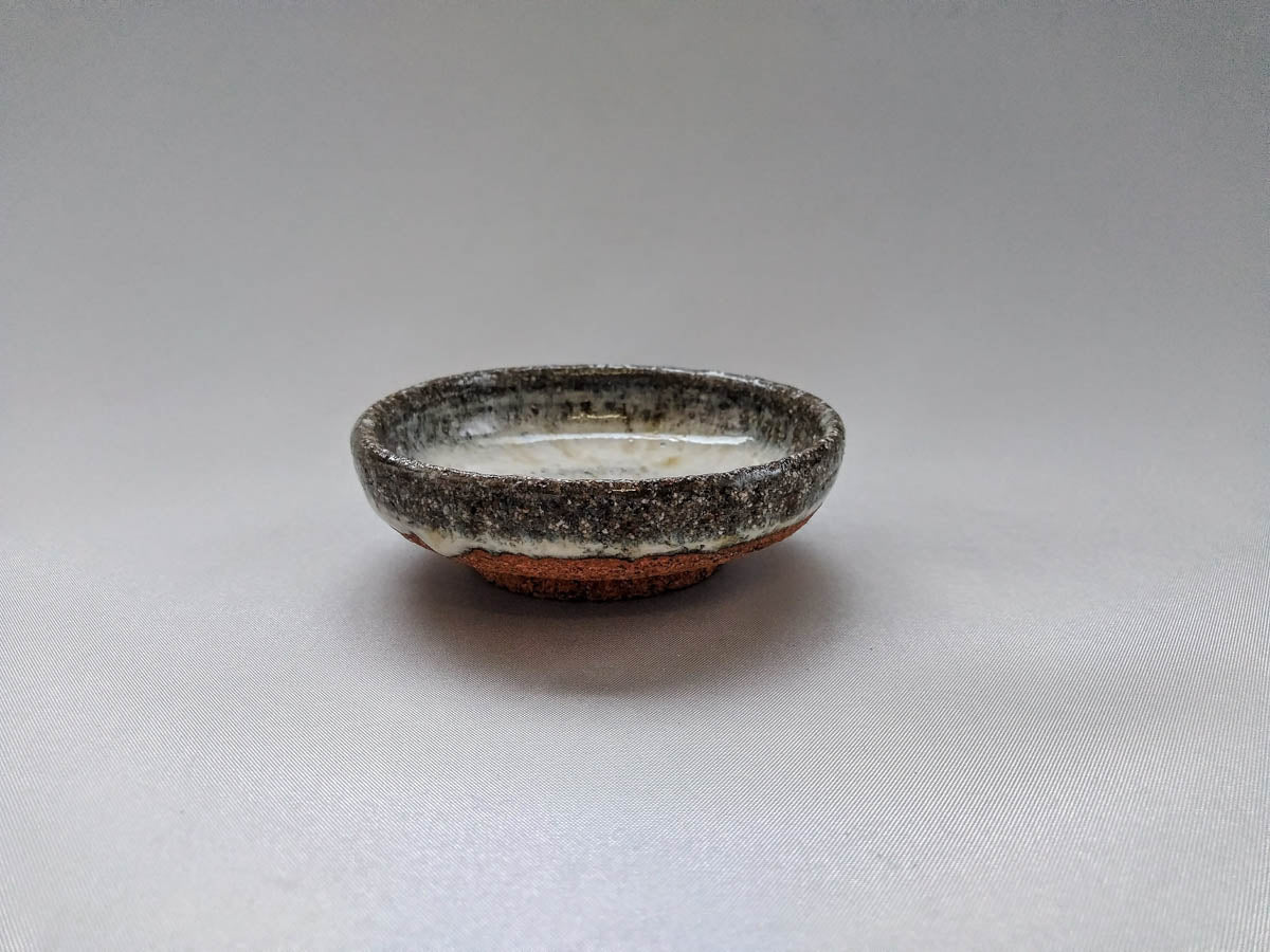 斑唐津小皿【王天家窯】