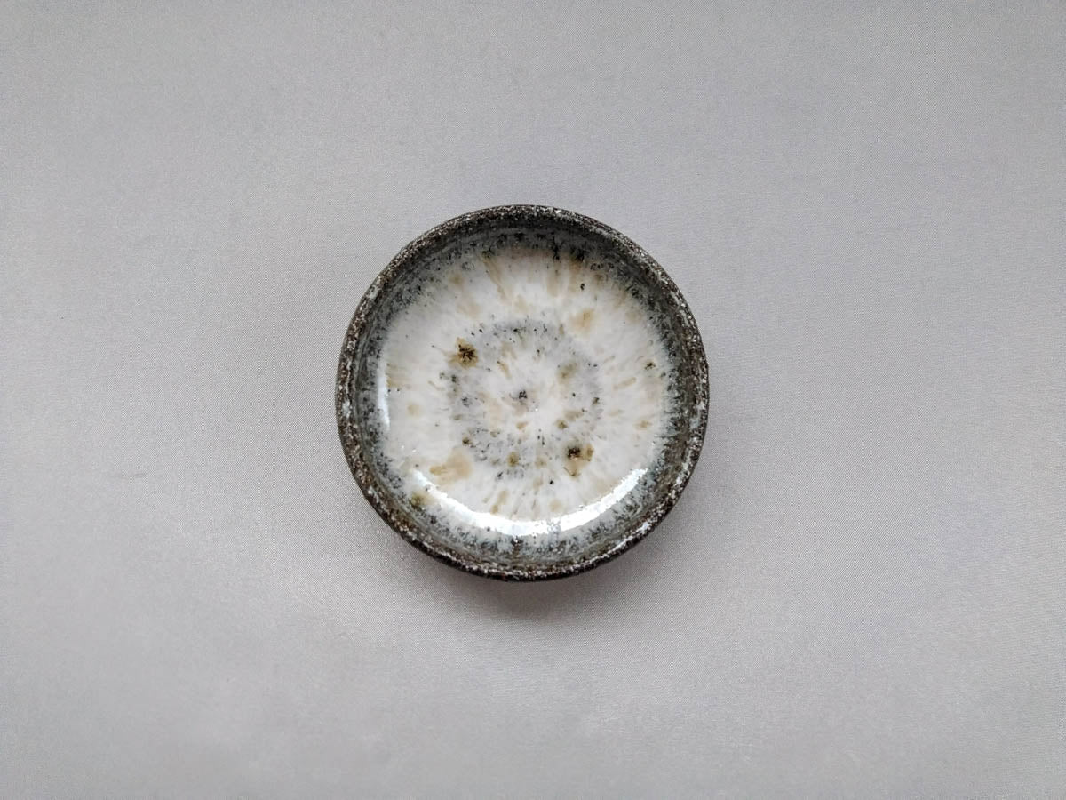 斑唐津小皿【王天家窯】