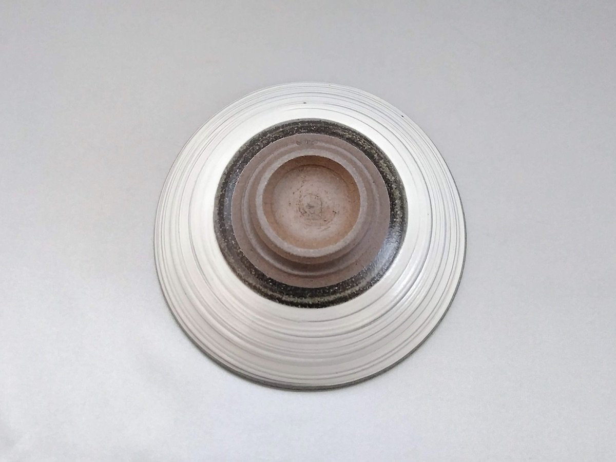 刷毛目5寸浅鉢【川越紀宏】