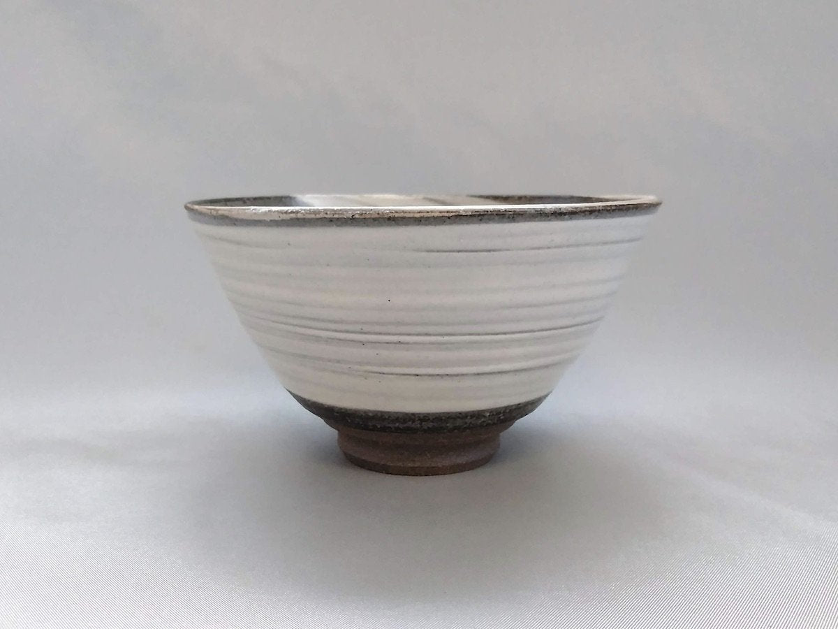 刷毛目飯碗中【川越紀宏】