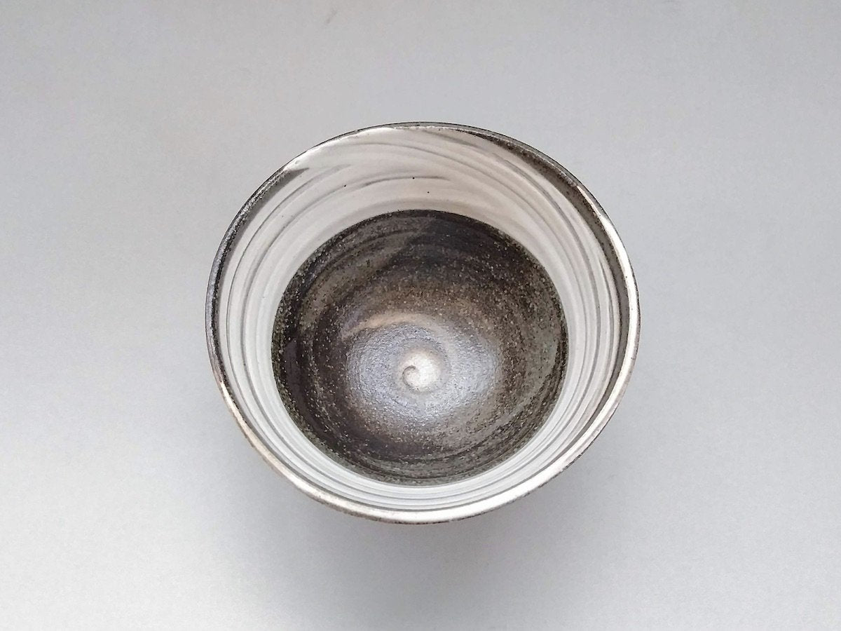 刷毛目飯碗中【川越紀宏】