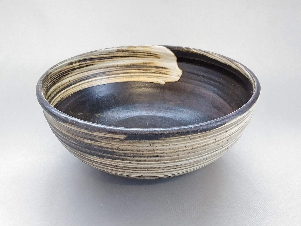 刷毛目平丼【川越紀宏】