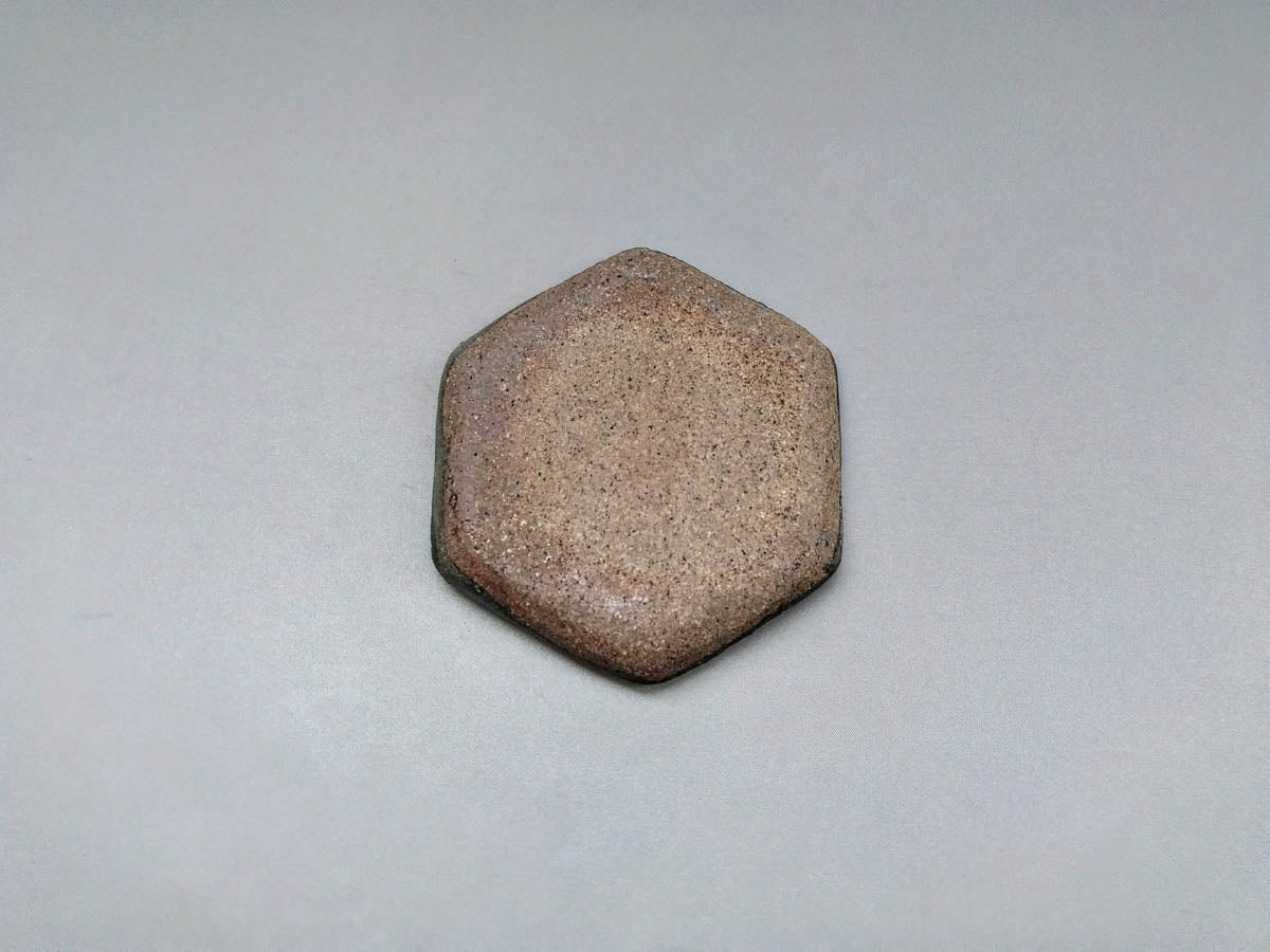唐津六角小皿【王天家窯】