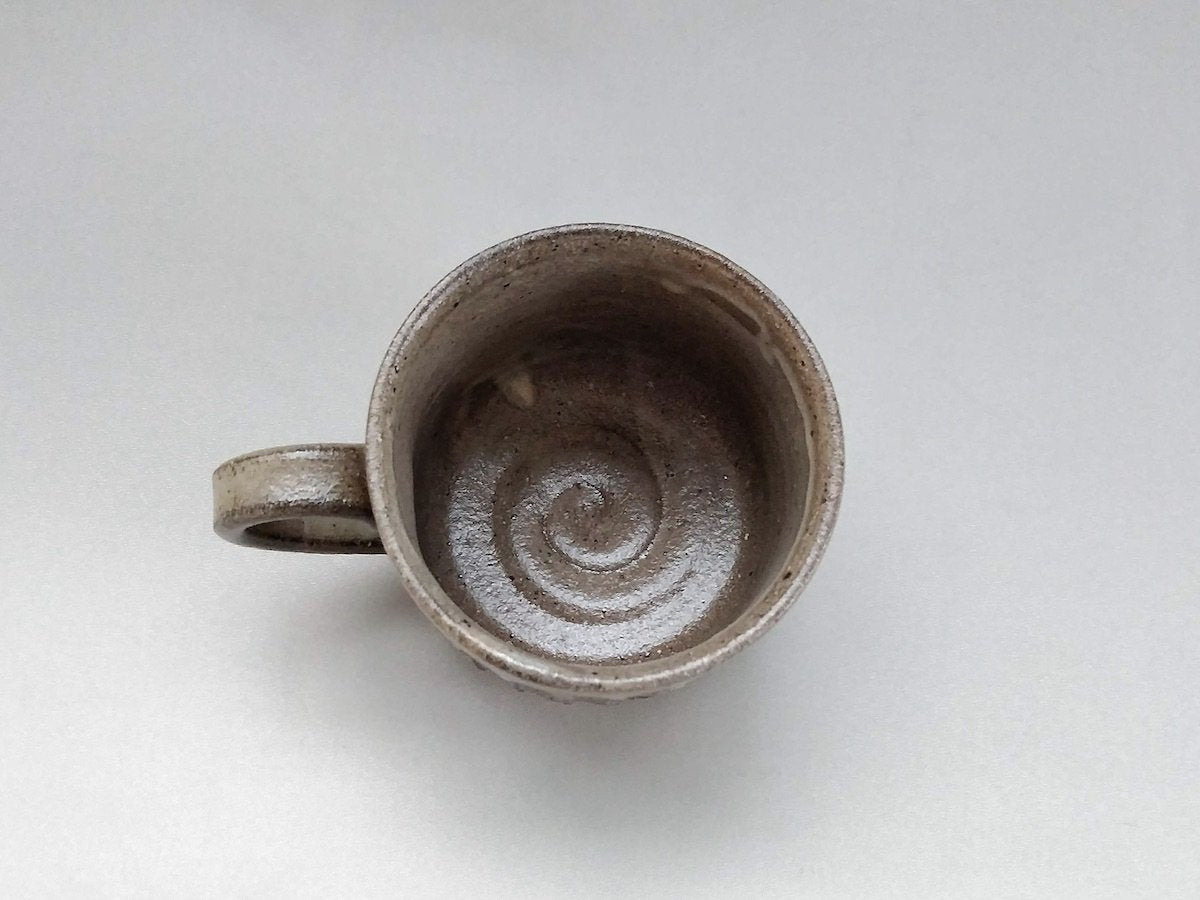 しのぎマグカップモカ【横井清英】