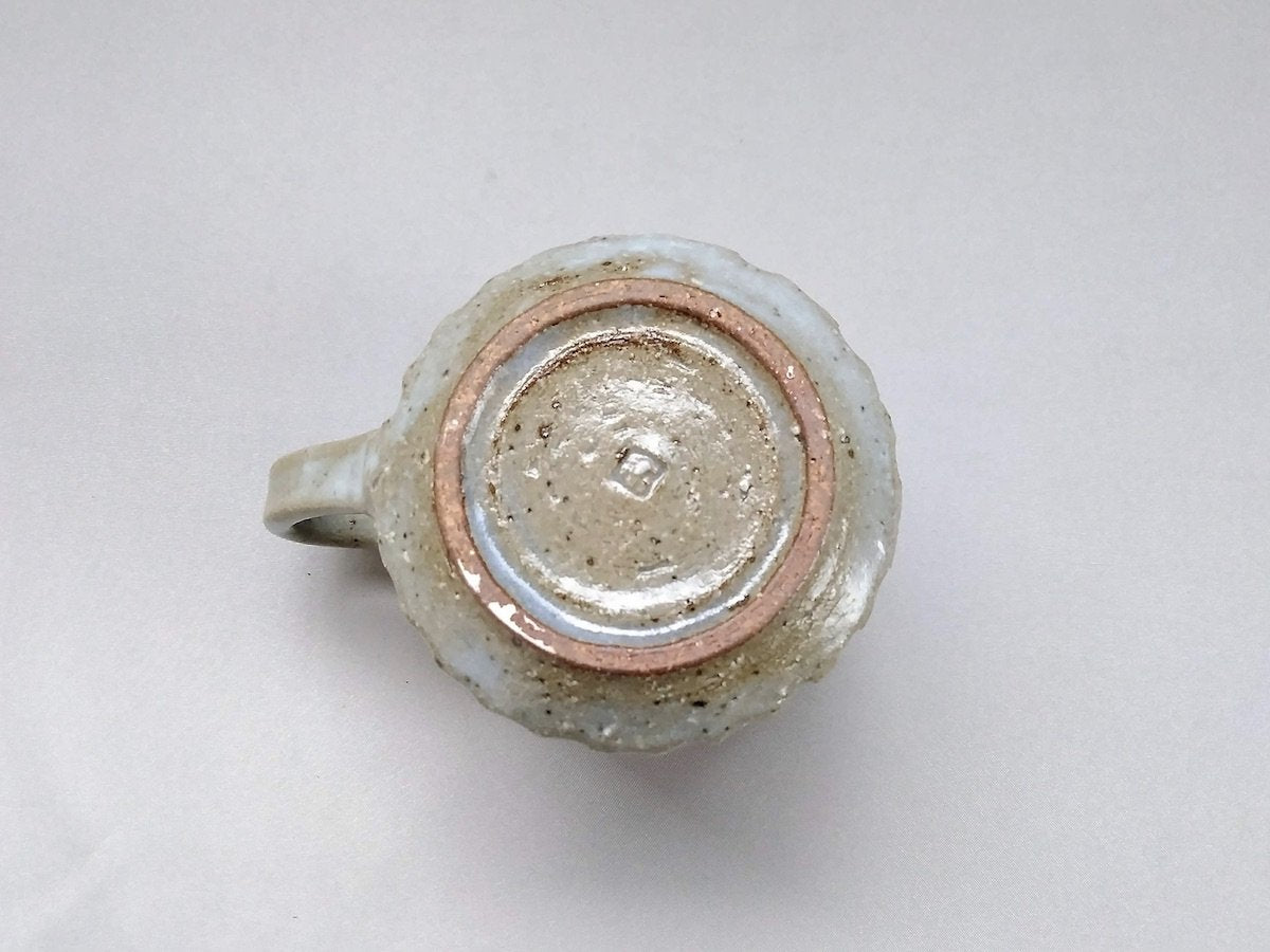 しのぎマグカップシロ【横井清英】