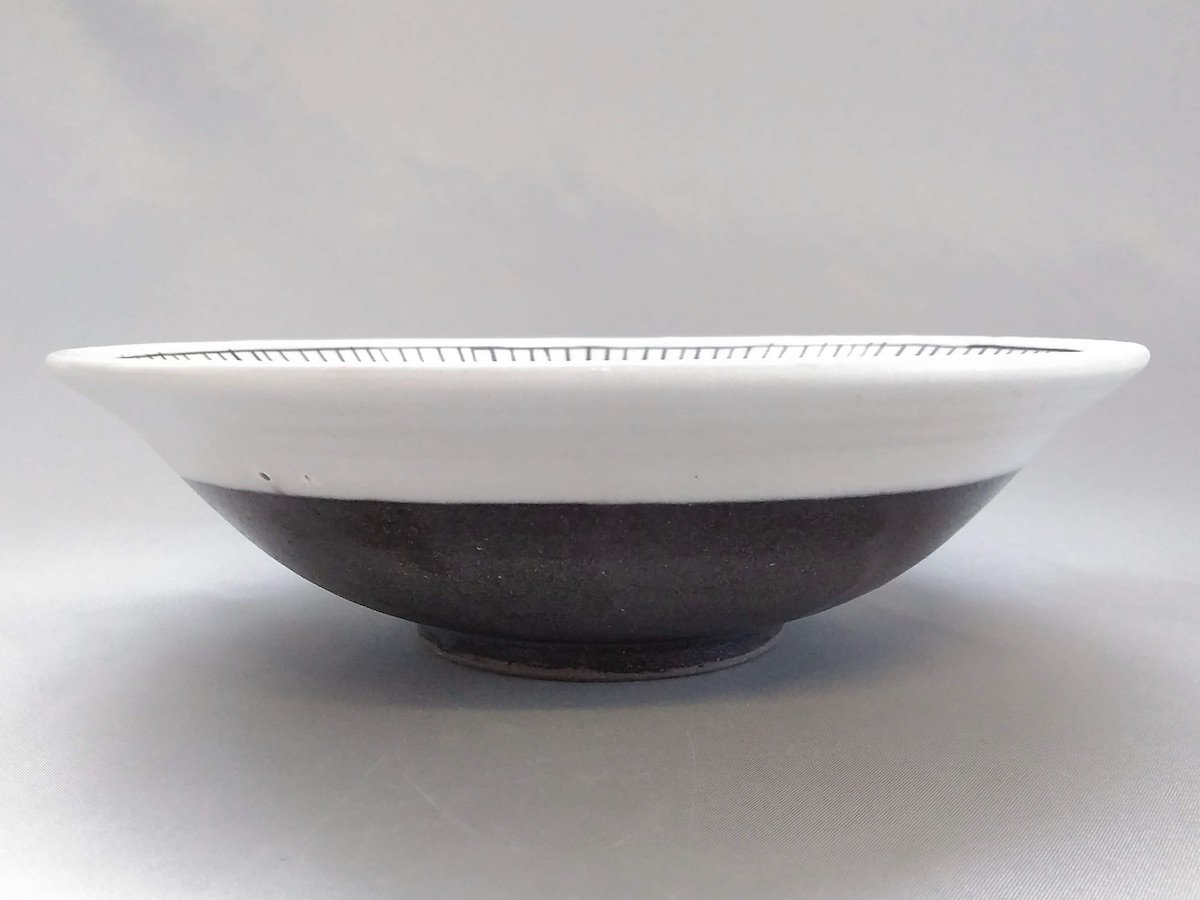 鉄十草7寸鉢【小林哲也】