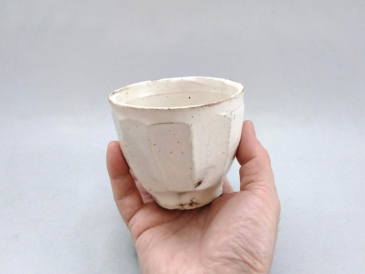 粉引面取汲出【山本一仁】