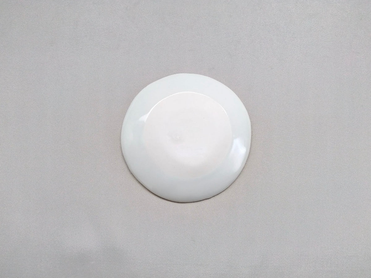 染付渕地紋丸豆皿【寿千窯】