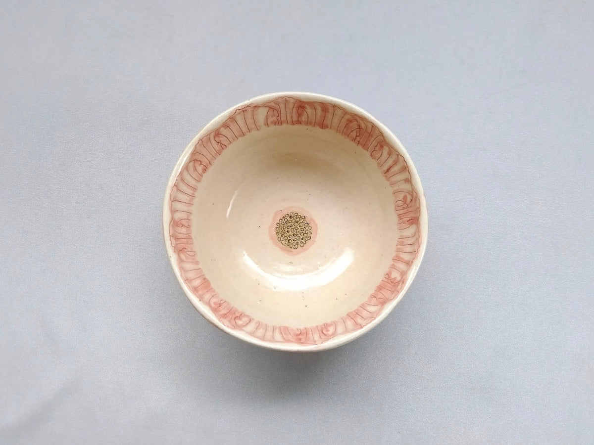 牡丹花飯碗小【加藤芳平】