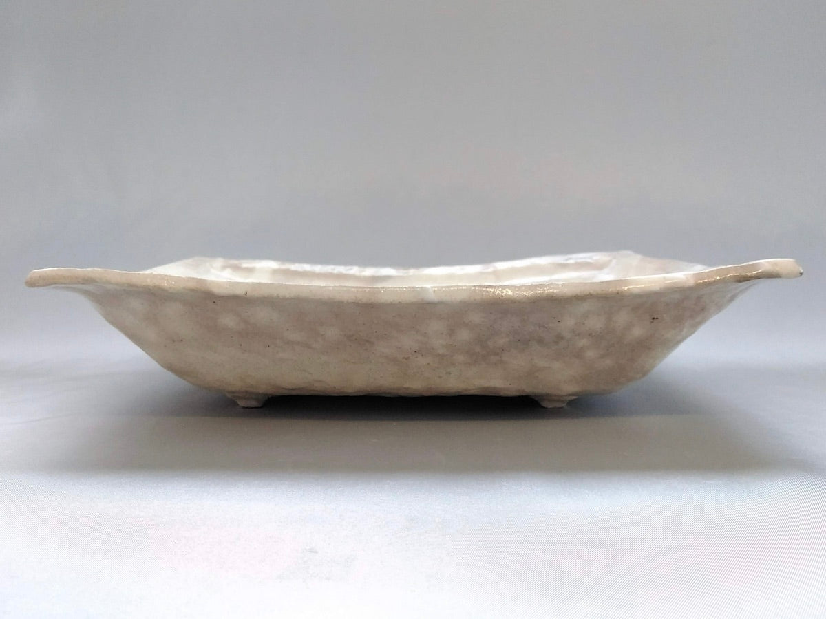 粉引長角鉢大【小栗大幸】