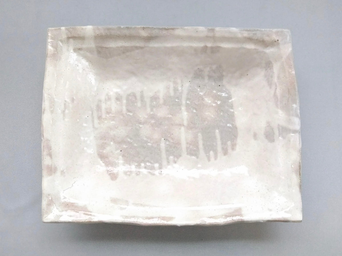 粉引長角鉢大【小栗大幸】