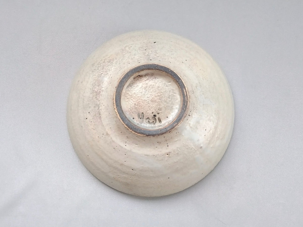 丸ボウル粉引S【矢嶋洋一】