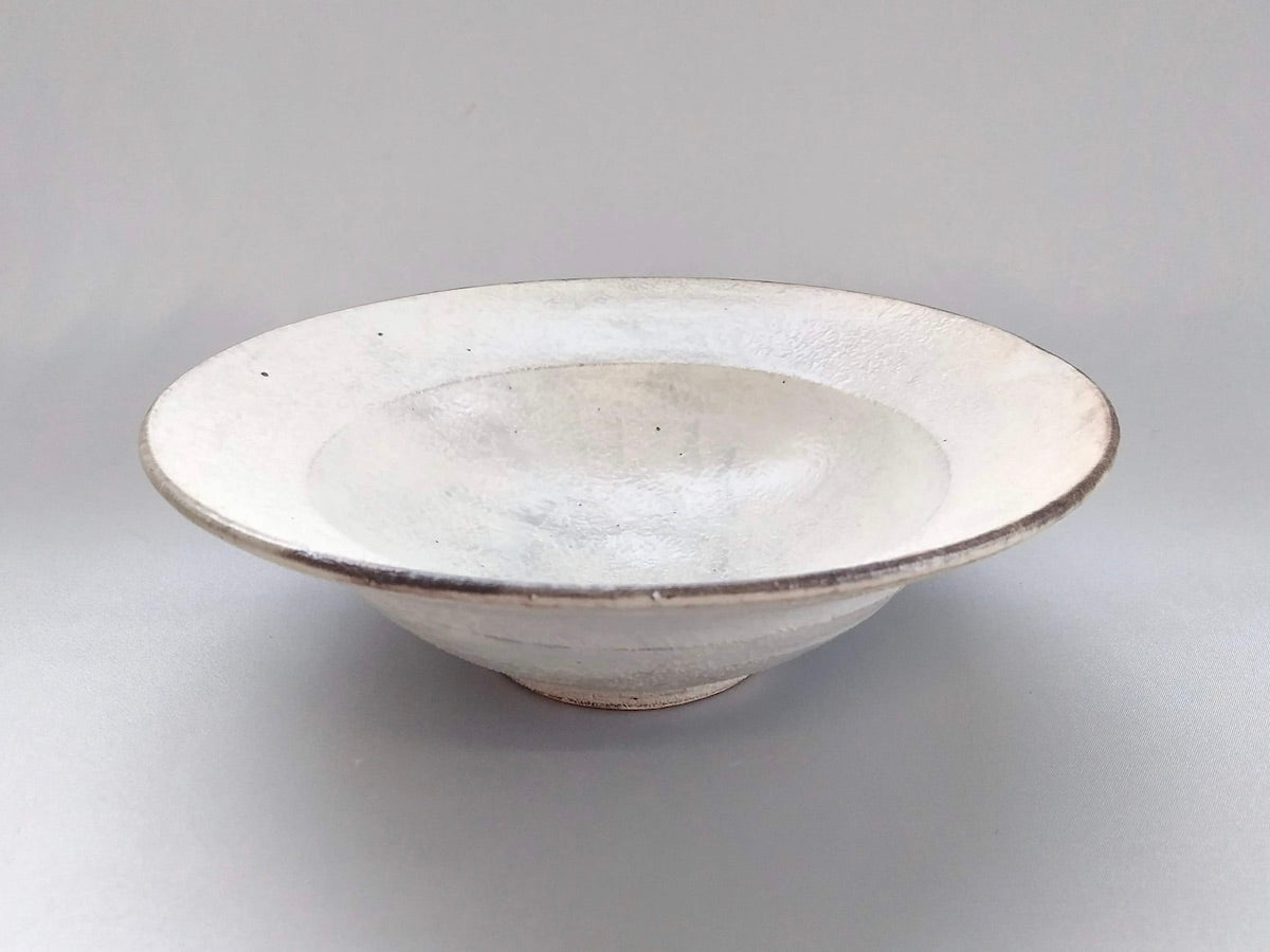 リムボウル粉引L【矢嶋洋一】