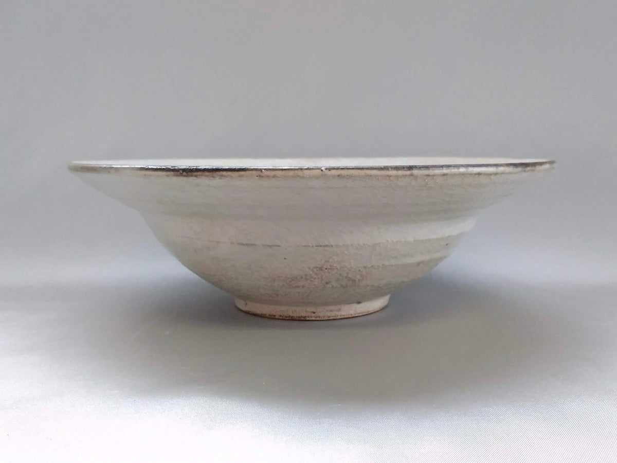 リムボウル粉引L【矢嶋洋一】