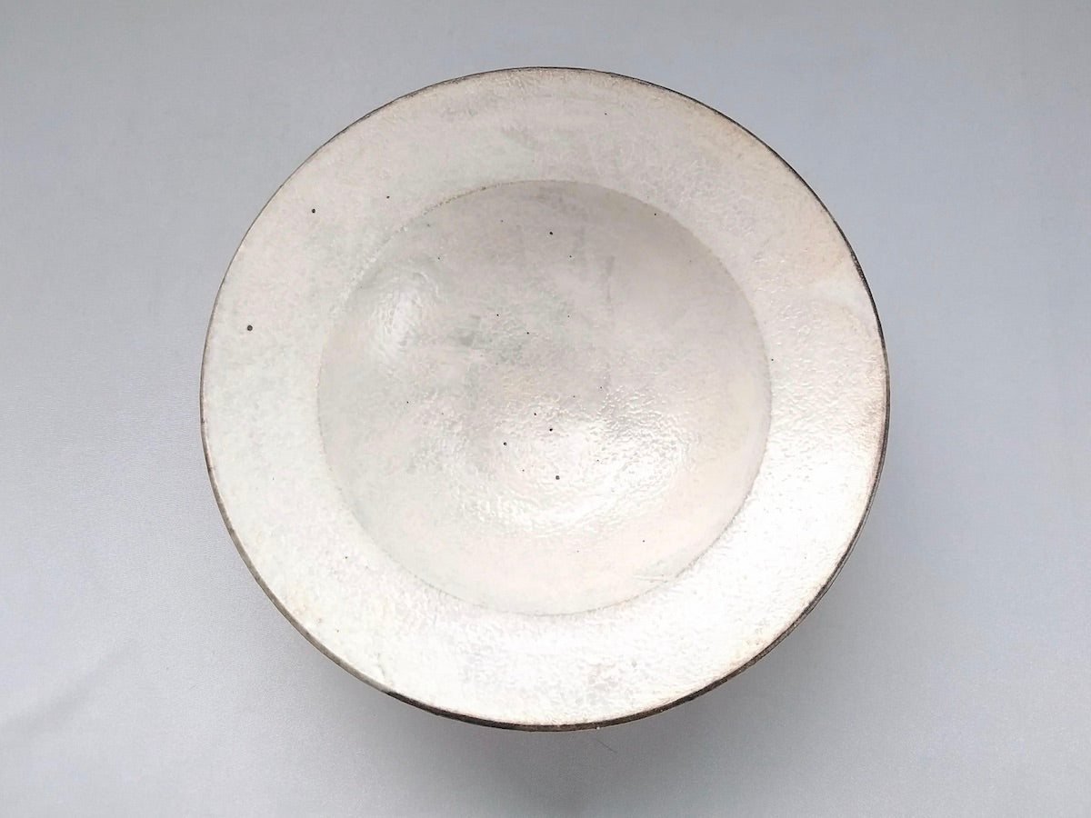 リムボウル粉引L【矢嶋洋一】