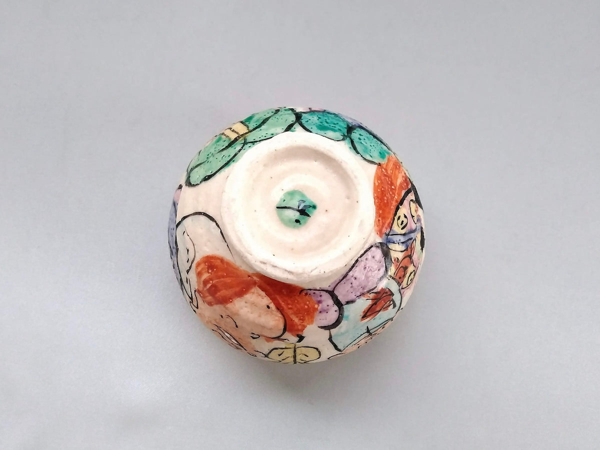 色絵七福神丸汲出【和田一人】