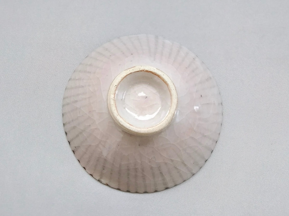 志野十草平飯碗大【三浦繁久】