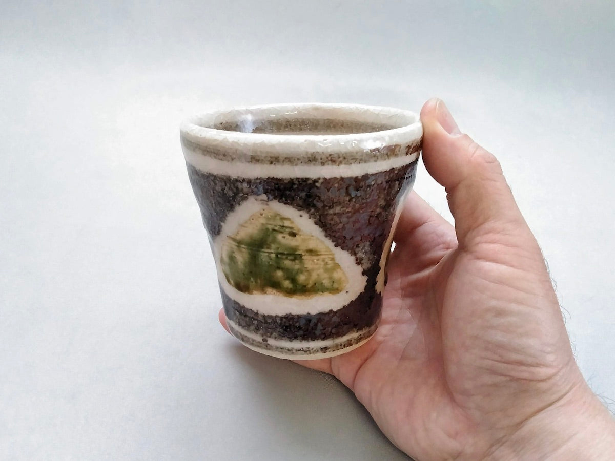 織部○△□タンブラー【中垣連次】