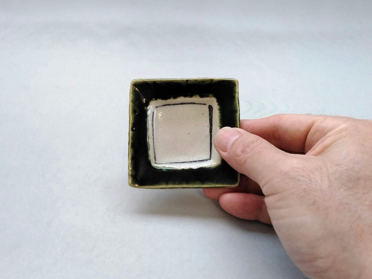 2寸角皿渕織部【日比野正明】