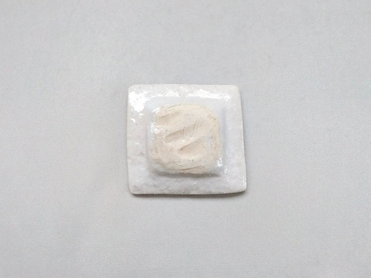 2寸角皿四つ市松【日比野正明】