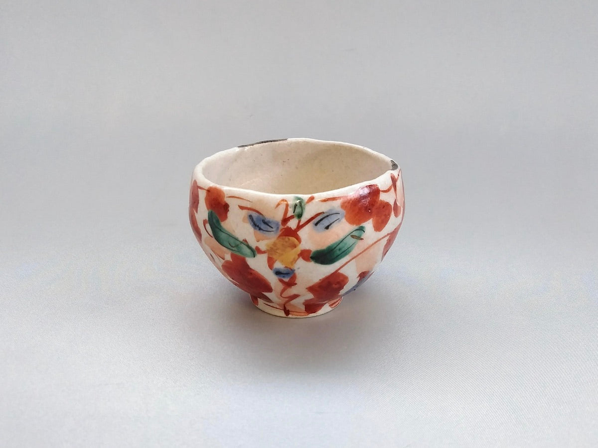 赤絵ミニカップ【鈴木工友】