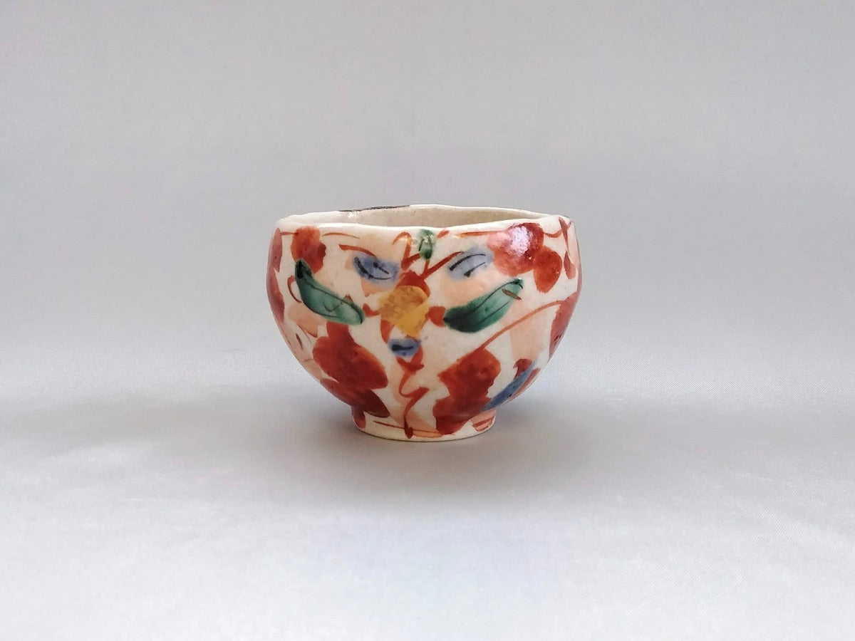 赤絵ミニカップ【鈴木工友】