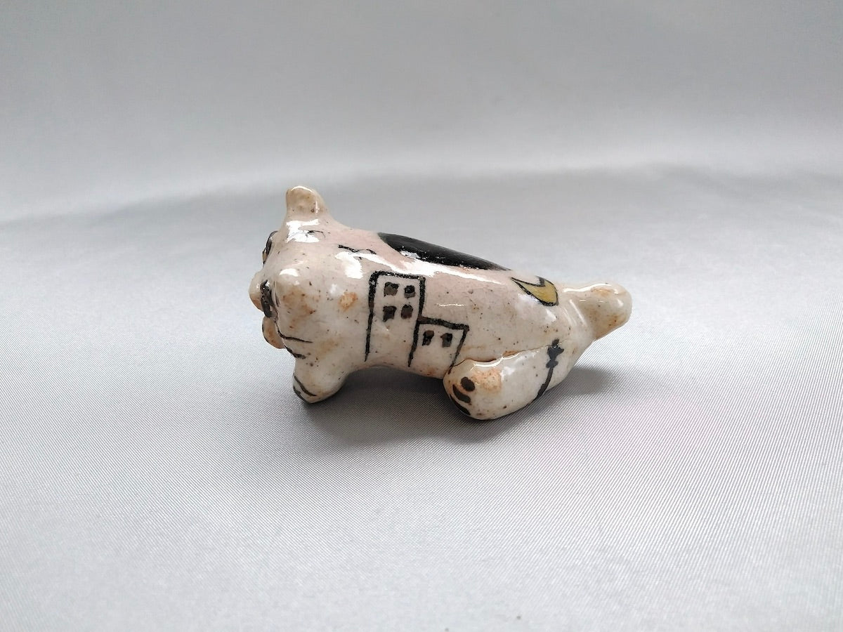 ミニネコおきものうつぶせ【佐藤大士】