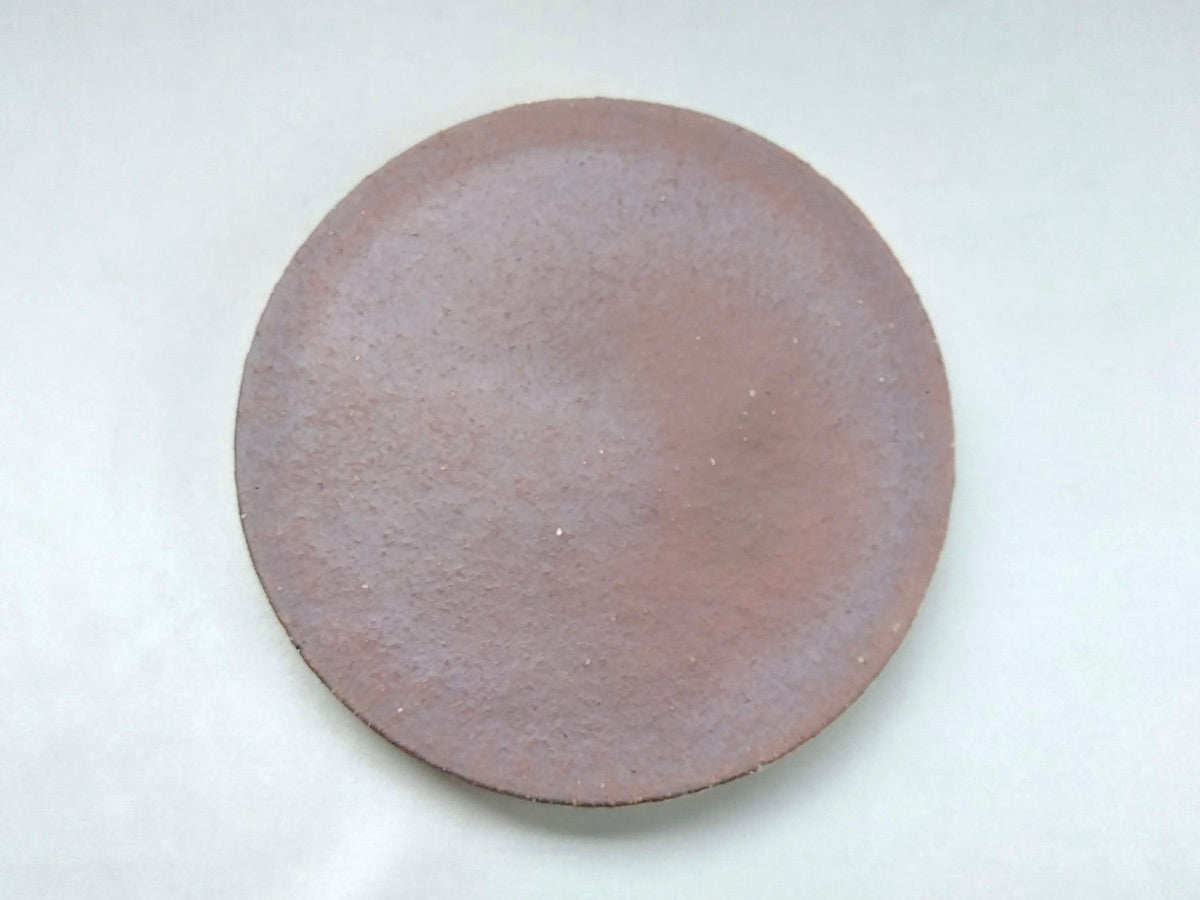 粉引たいこ丸皿【中川幹世】