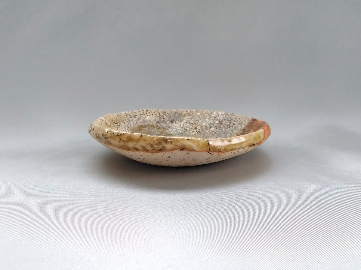 萩灰釉小皿【黒田岳】