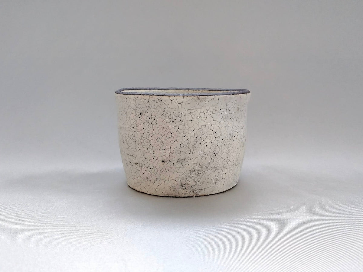 粉引そば猪口【中川幹世】